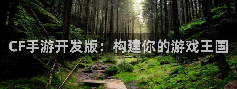 巅峰国际登陆：CF手游开发版：构建你的游戏王国