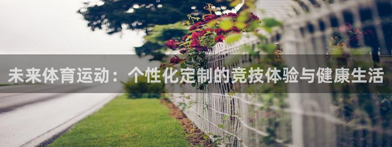 77体育app下载官网：未来体育运动：个性化定制的竞技体验与健康生活